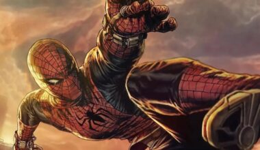 BRAND NEW DAY Crew Merch Reveals Shadowy New Look At Tom Holland's Web-Slinger
