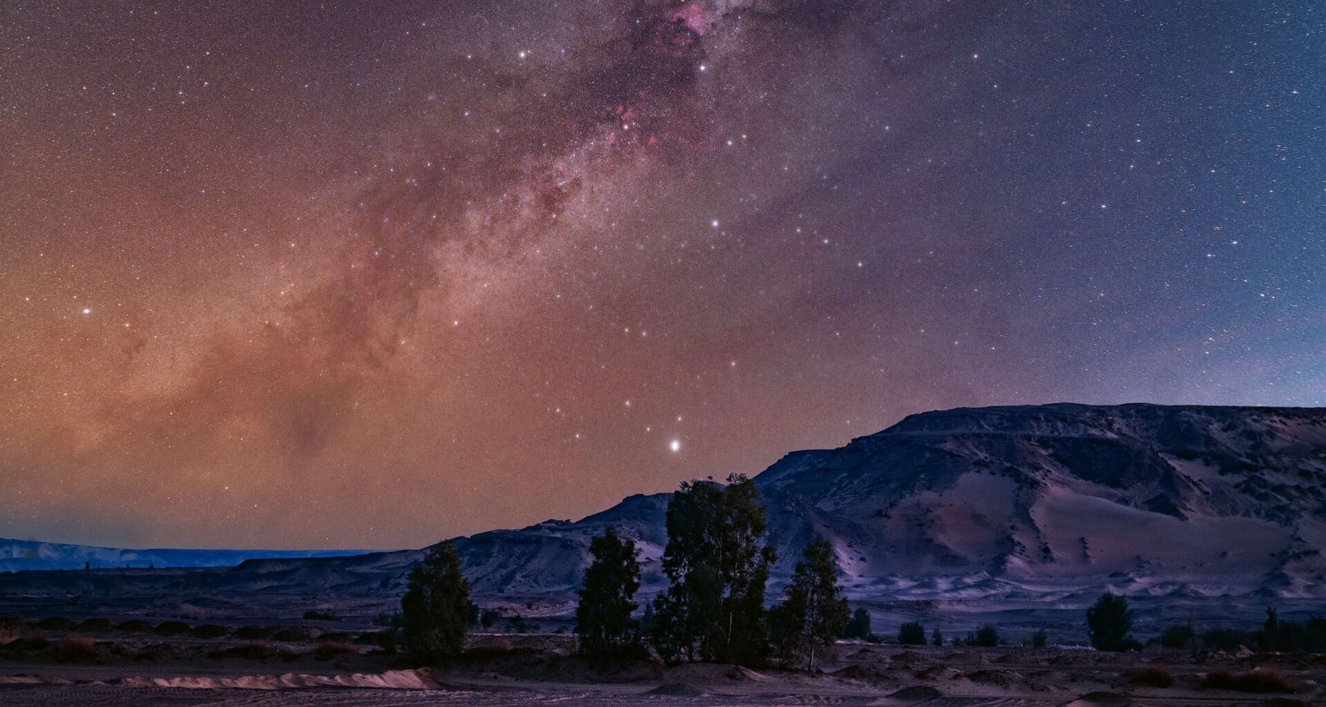 See the Milky Way glow with the stars of the Summer Triangle above Egypt's Black Desert