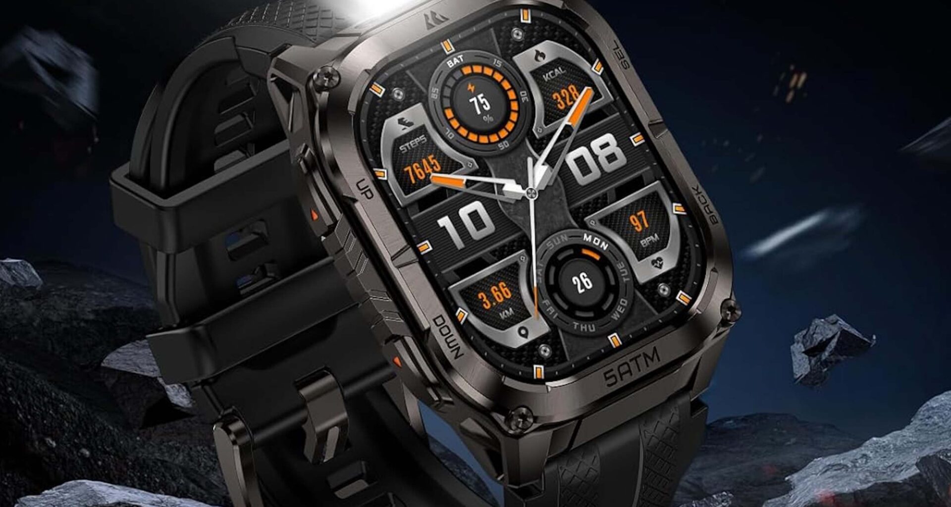 Tank M4C: Smartwatch launches with LED flashlight and walkie talkie feature