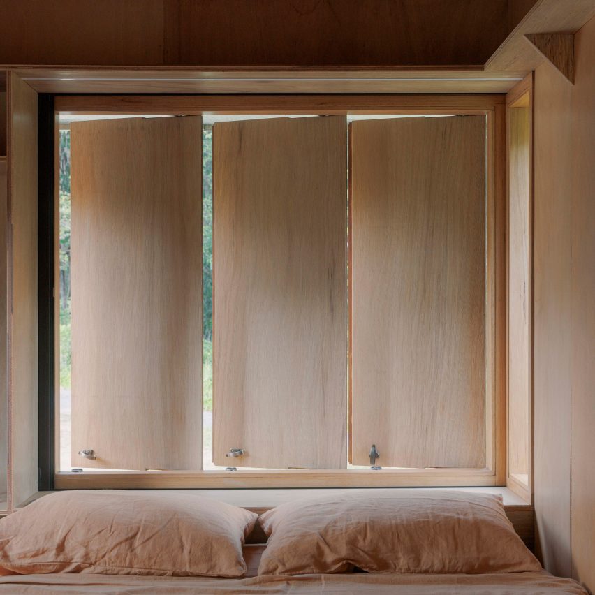 Plywood shutters