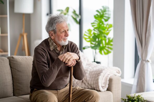 Thoughtful senior man 