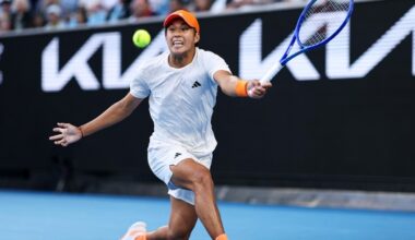 Tien all grown up after mauling of Medvedev at AO 2026