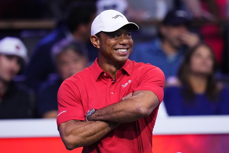 Tiger Woods addressed the Brooks Koepka news after his Jupiter Links team lost to New York in TGL.