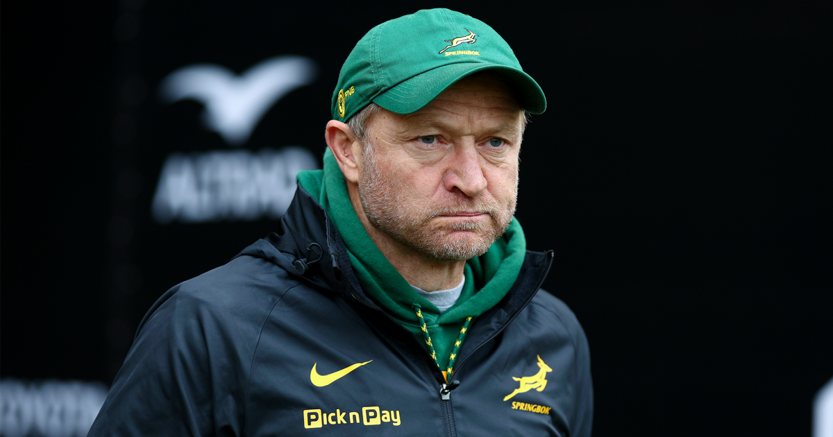 Rassie Erasmus squashes Tony Brown's All Blacks coaching rumours