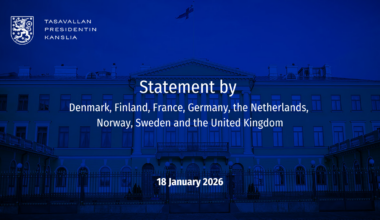 Statement by Denmark, Finland, France, Germany, the Netherlands, Norway, Sweden and the United Kingdom (englanniksi)