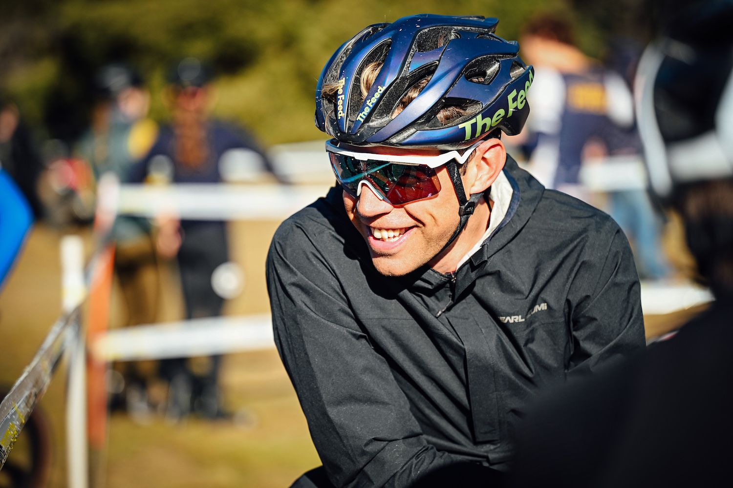Brendan Johnston (Giant) at the Devils Cardigan, which was hosting the AusCycling Gravel National Championships again in 2024