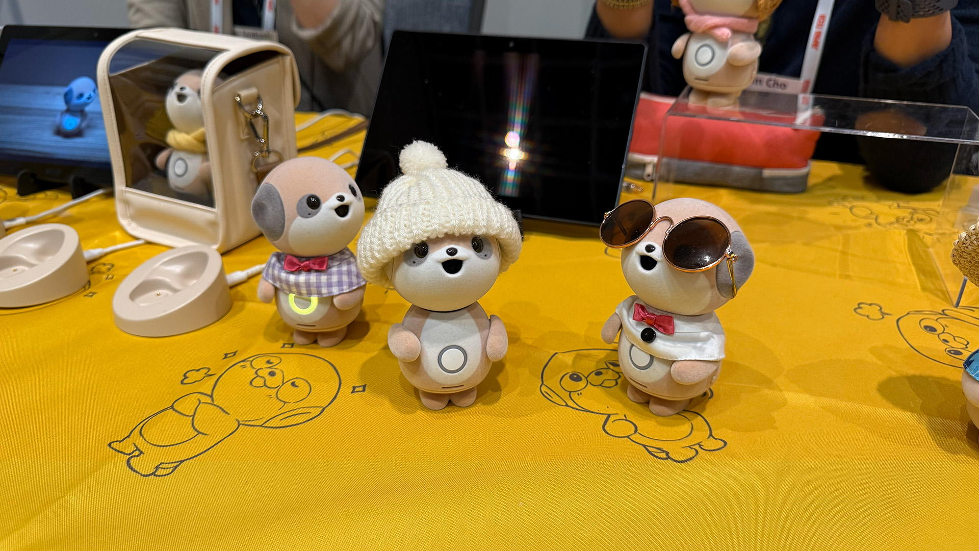 An electronic product being shown at CES 2026