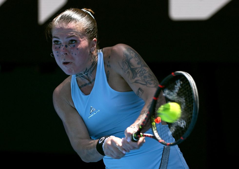 Ukrainian tennis player Oleksandra Oliynykova has called for Belarusian player Aryna Sabalenka to be banned