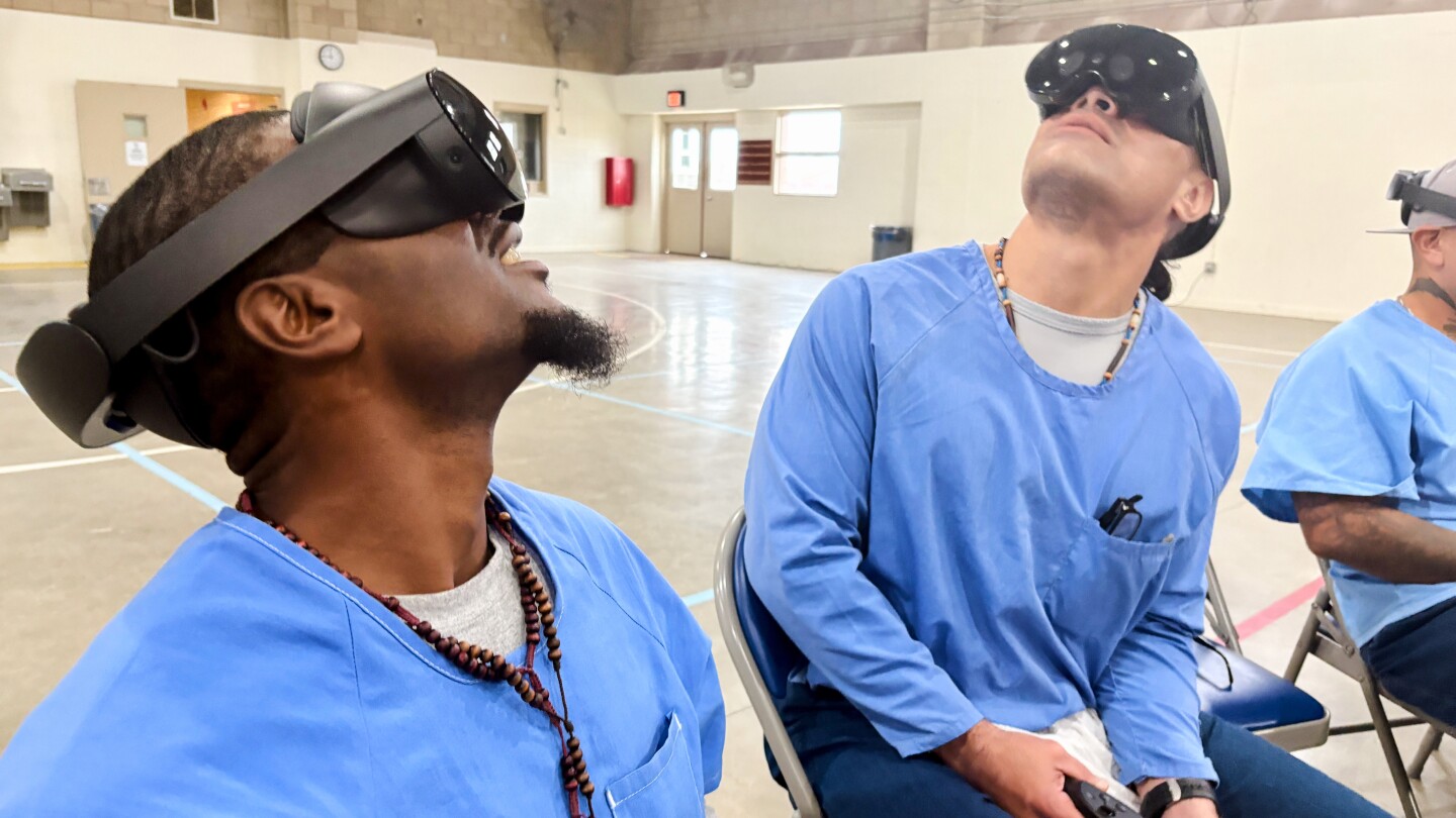 VR headsets in California prisons offer escape, practical experience