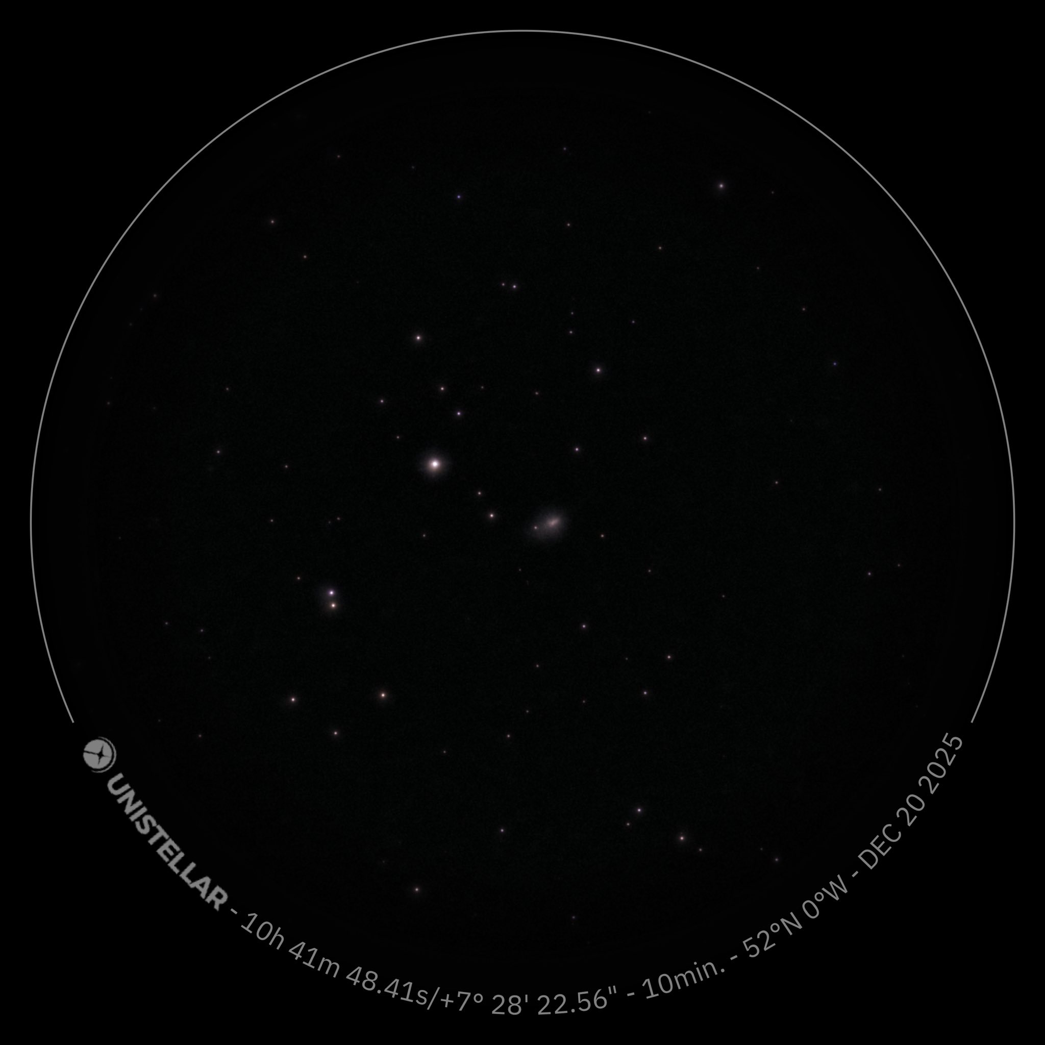 3IATLAS comet shot with a Unistellar telescope