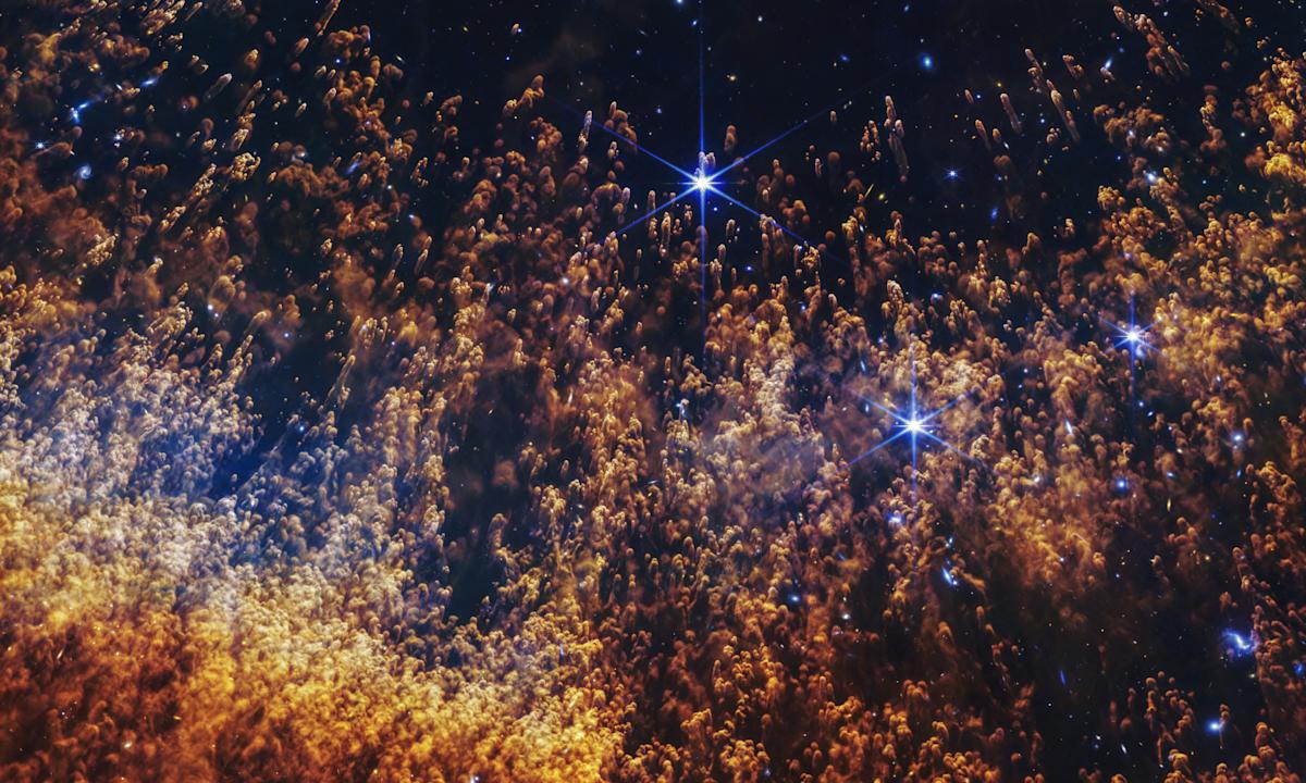 Earth is having some issues, so let's enjoy the Webb telescope's new nebula image