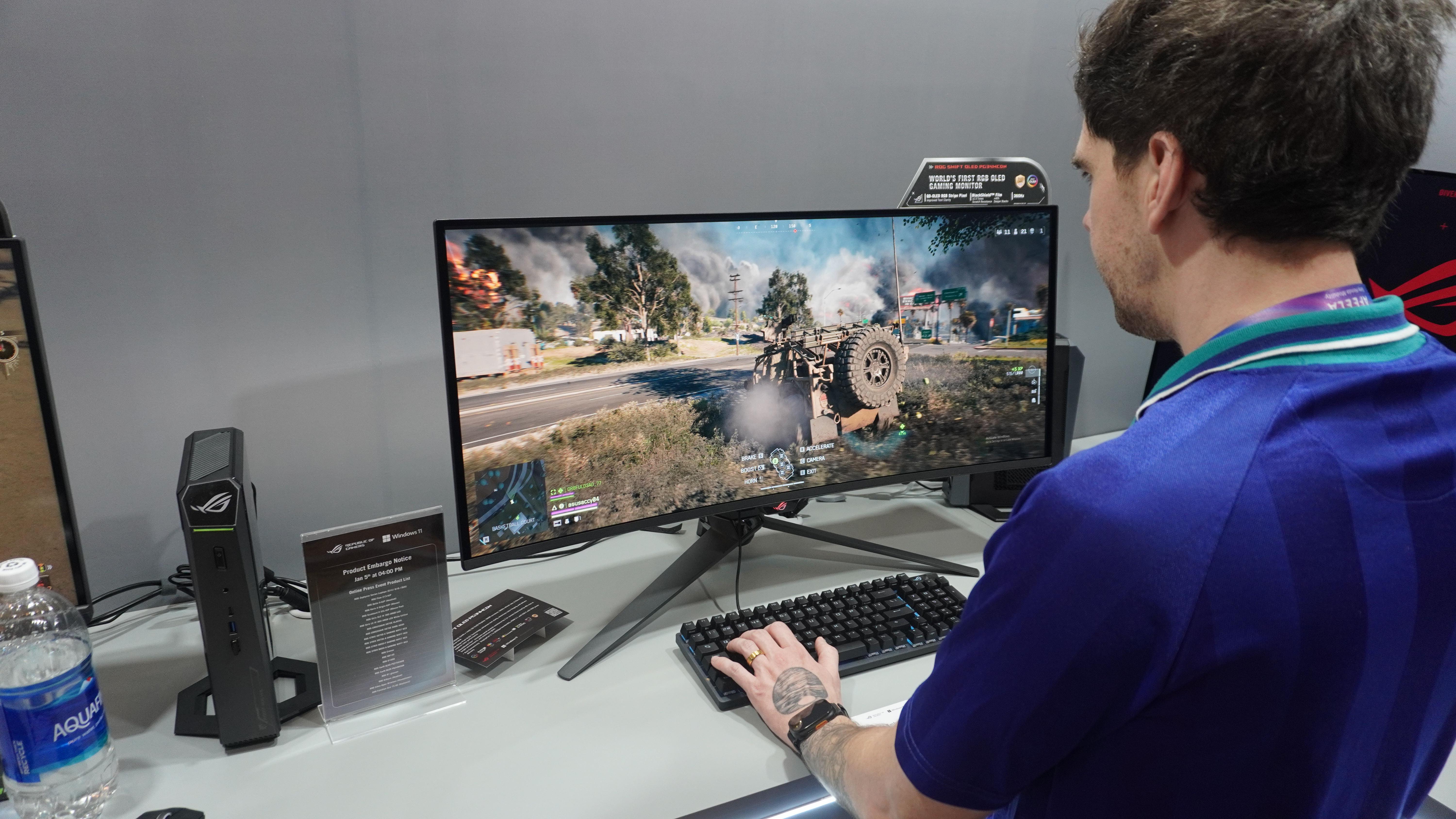 Asus ROG Swift OLED PG34WCDN