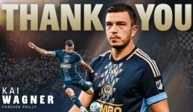 Philadelphia Union Agree To Transfer Of Defender Kai Wagner to Birmingham City F.C.