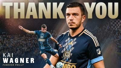 Philadelphia Union Agree To Transfer Of Defender Kai Wagner to Birmingham City F.C.