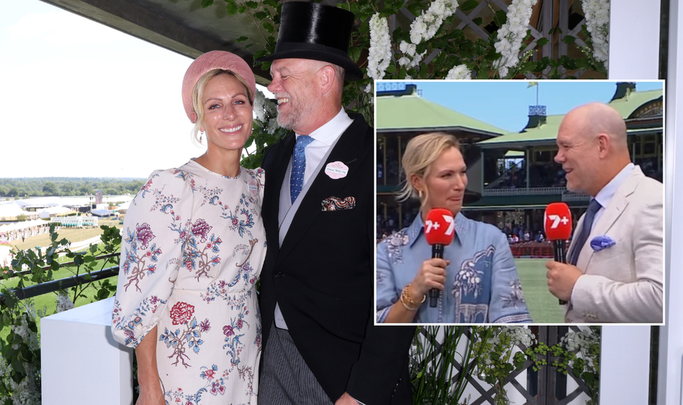 Zara and Mike Tindall