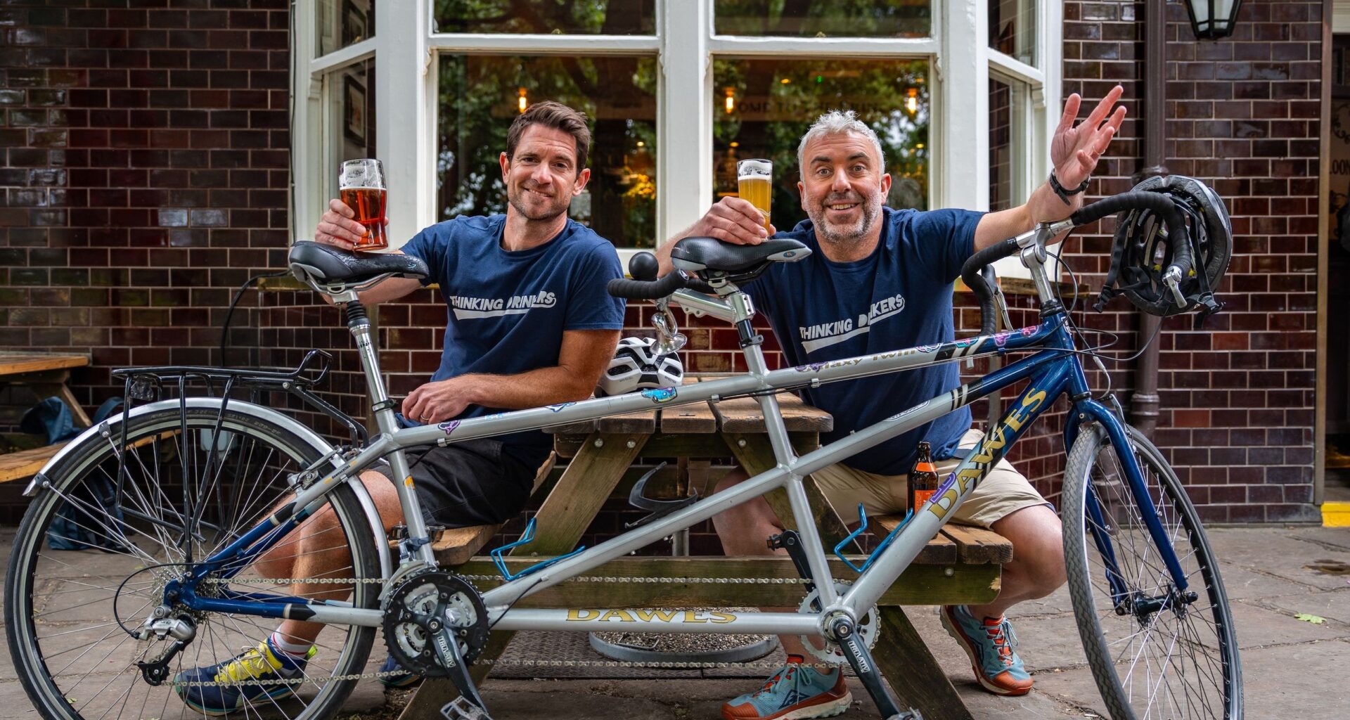 'We rode the length of Britain stopping only at pubs': Why cyclists need to support their local boozers
