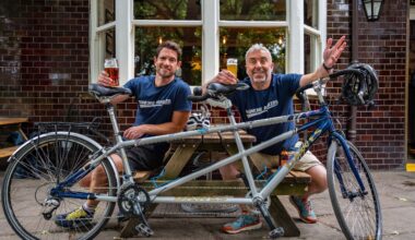 'We rode the length of Britain stopping only at pubs': Why cyclists need to support their local boozers