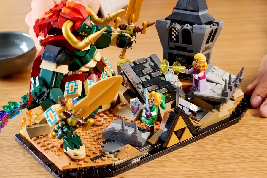 Zelda Ocarina of Time Lego