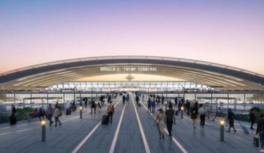 ZHA proposes ‘Donald J Trump Terminal’ as Brits vie for Dulles Airport job