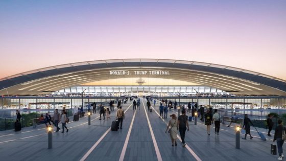 ZHA proposes ‘Donald J Trump Terminal’ as Brits vie for Dulles Airport job