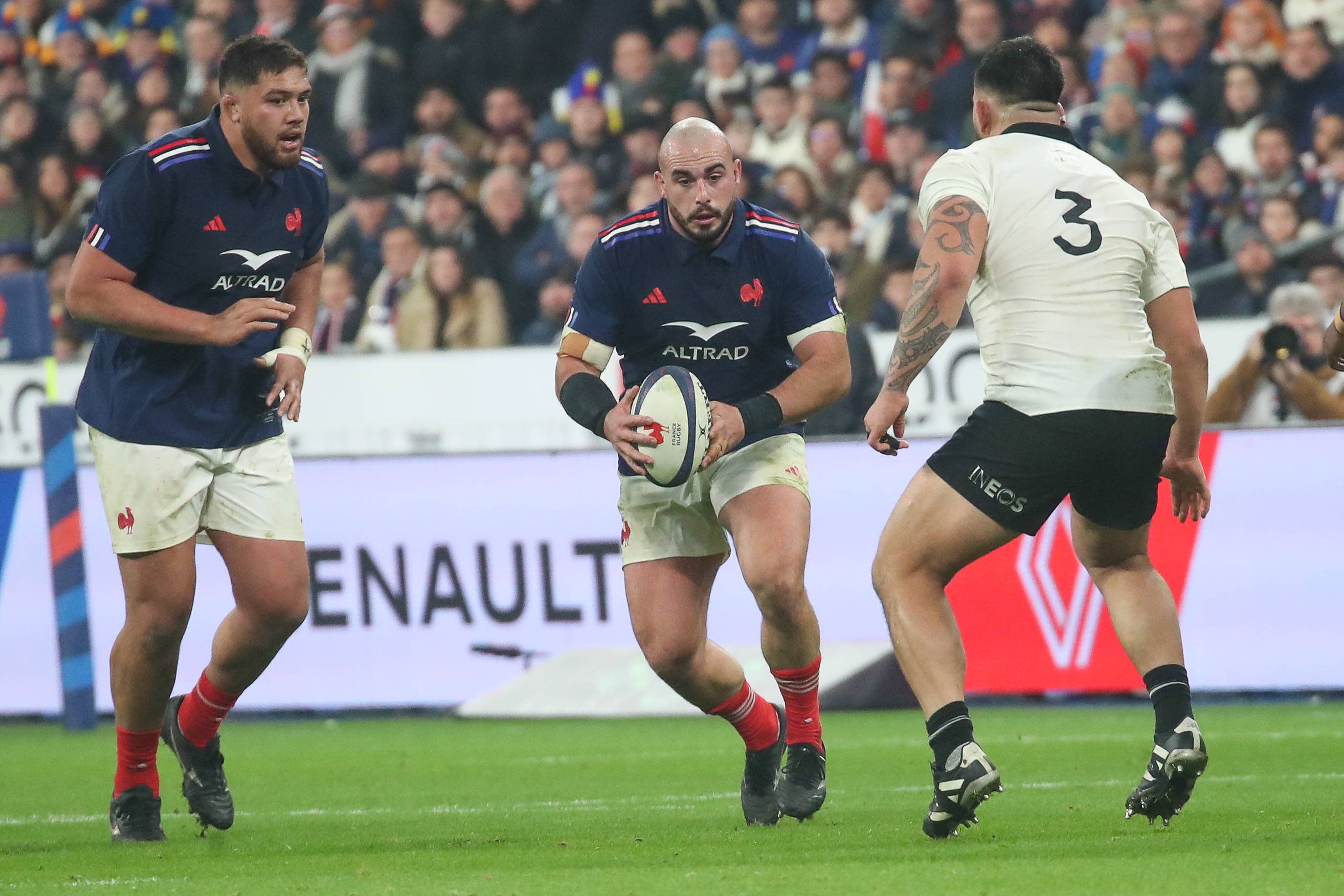 Saint-Denis: Autumn Nations Series Rugby Match France-New Zealand, 30-29 - 16 Nov 2024