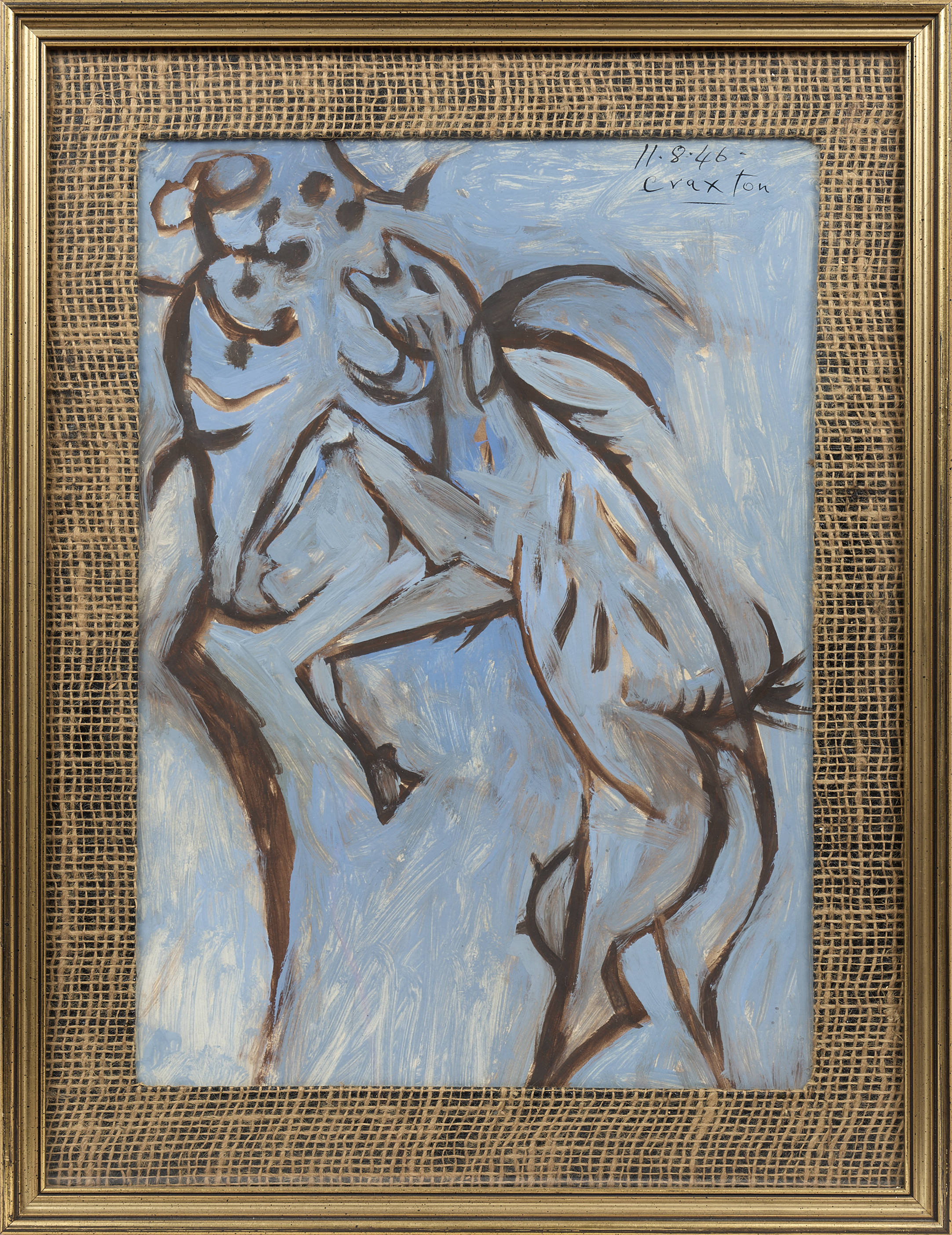 Illustration of a goat reaching for thorn fruit.