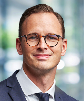 Portrait of Johan Kahlström, President & Managing Director UK & Ireland, Novartis Pharmaceuticals.