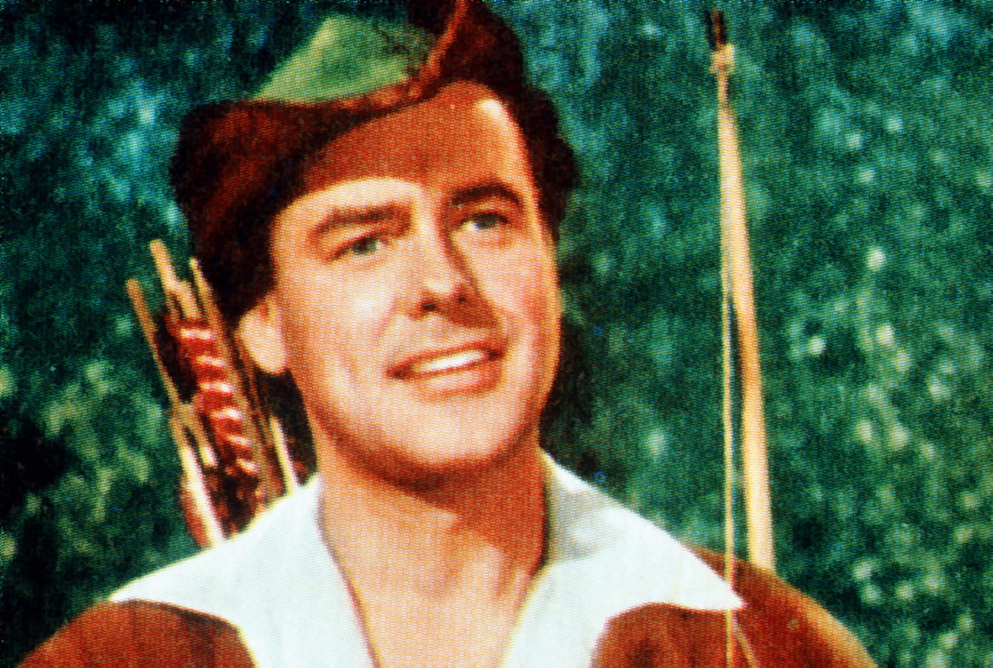 Richard Greene as Robin Hood.