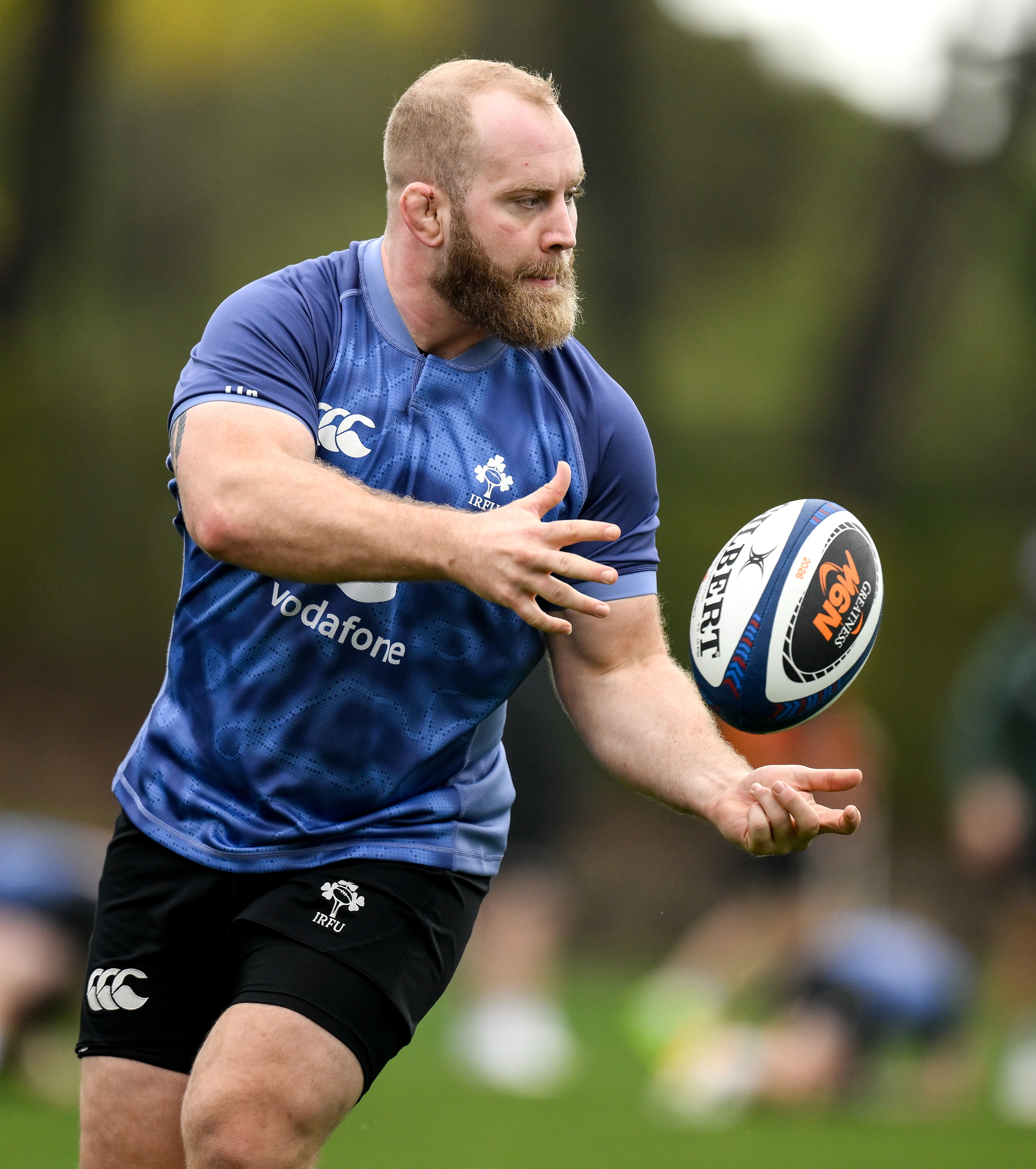 Ireland Rugby Squad Training and Media Conference