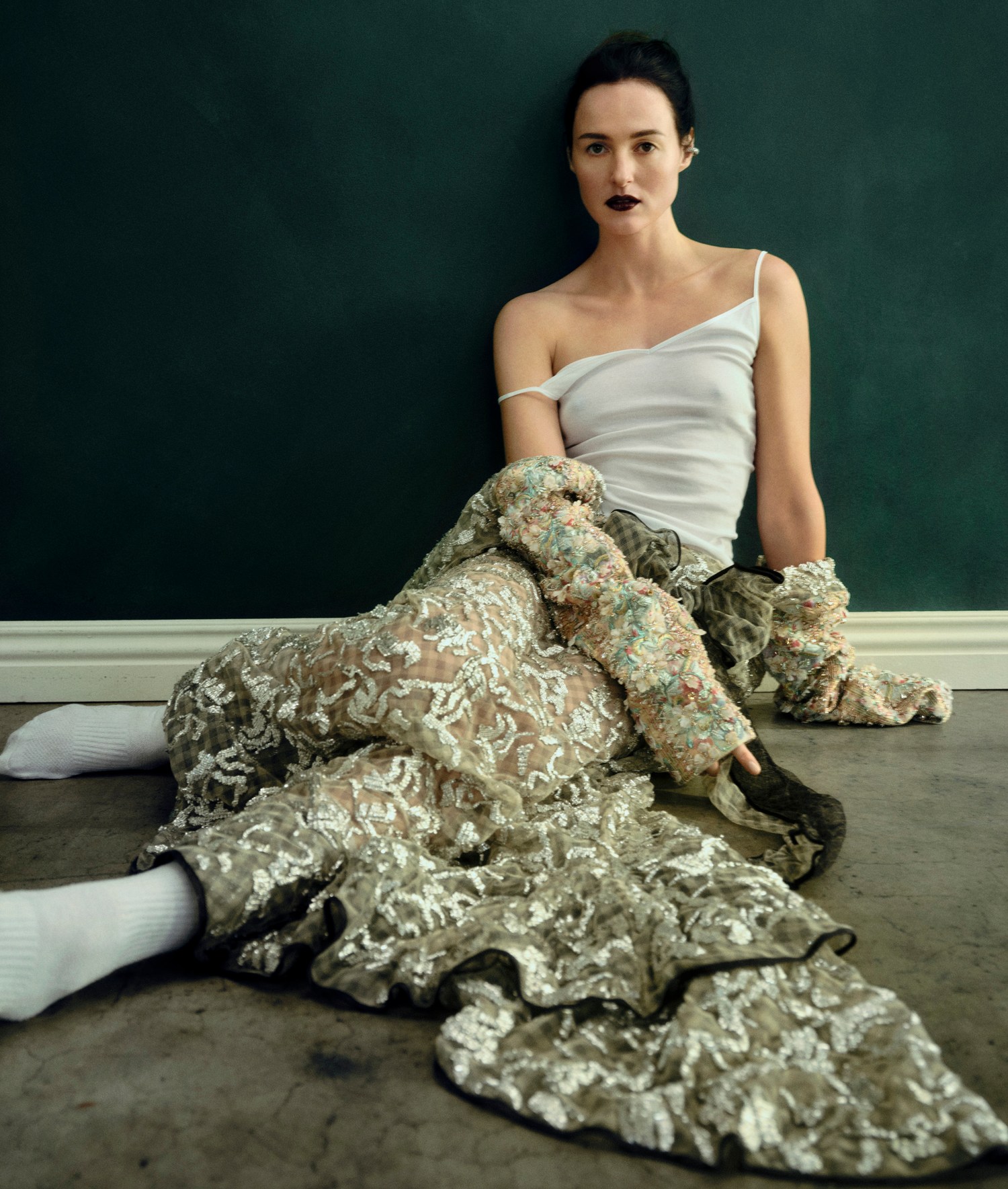 Renate Reinsve photographed for The Sunday Times STYLE cover shoot.