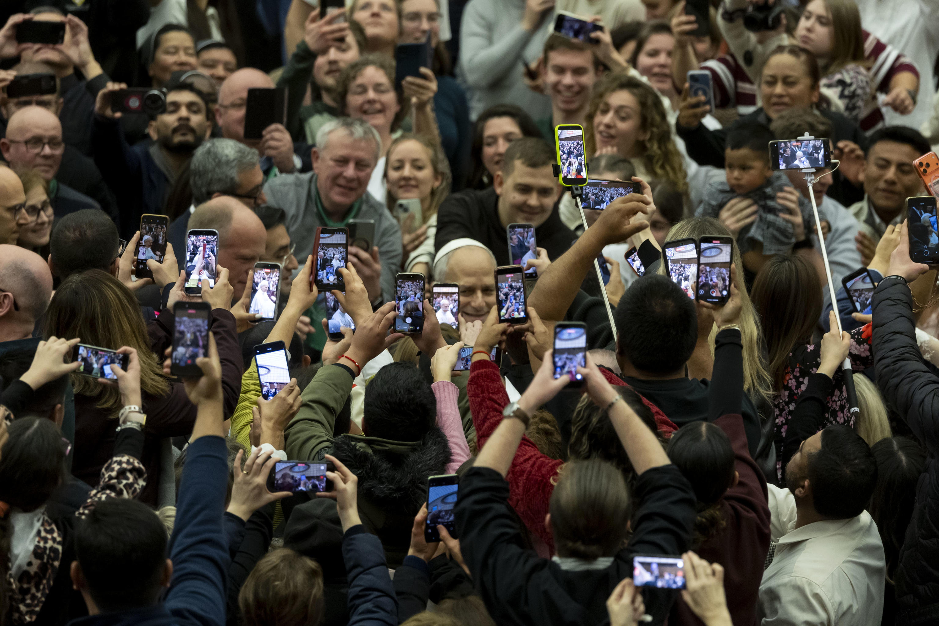 Pope Leo XIV leads general audience in the Paul VI hall