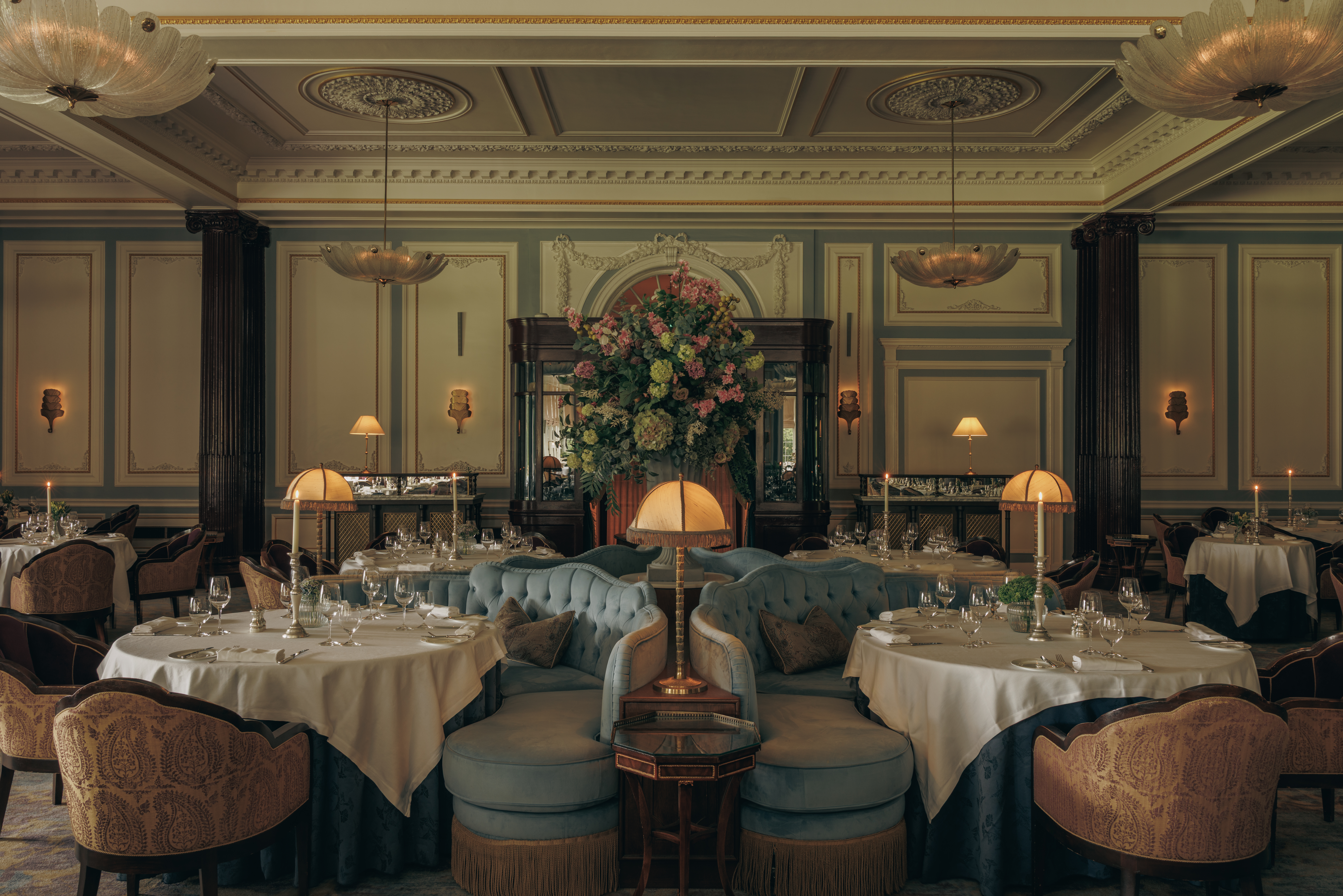 The Strathearn Dining Room at Gleneagles.