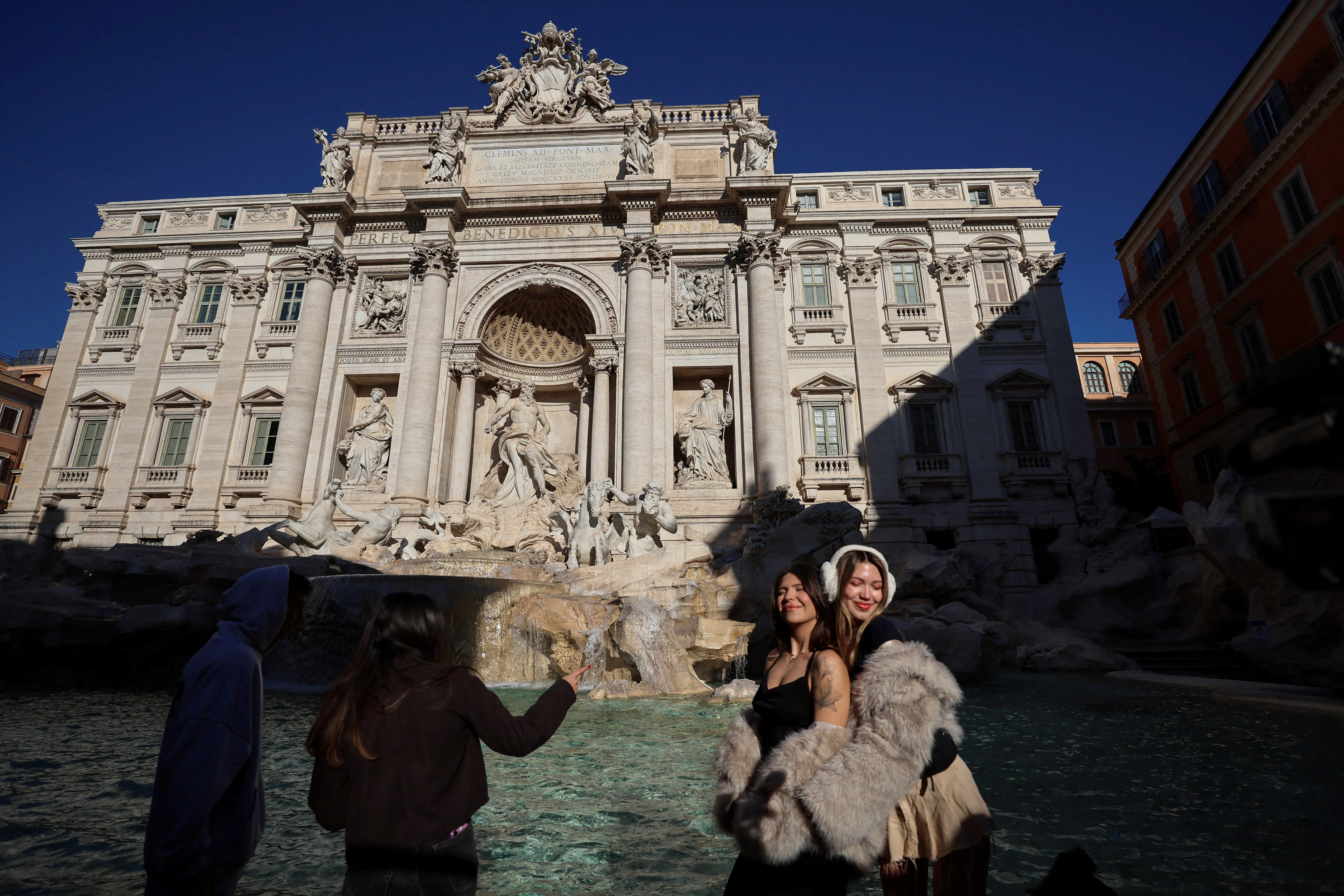 Rome starts charging tourists to get close to the famed Trevi Fountain