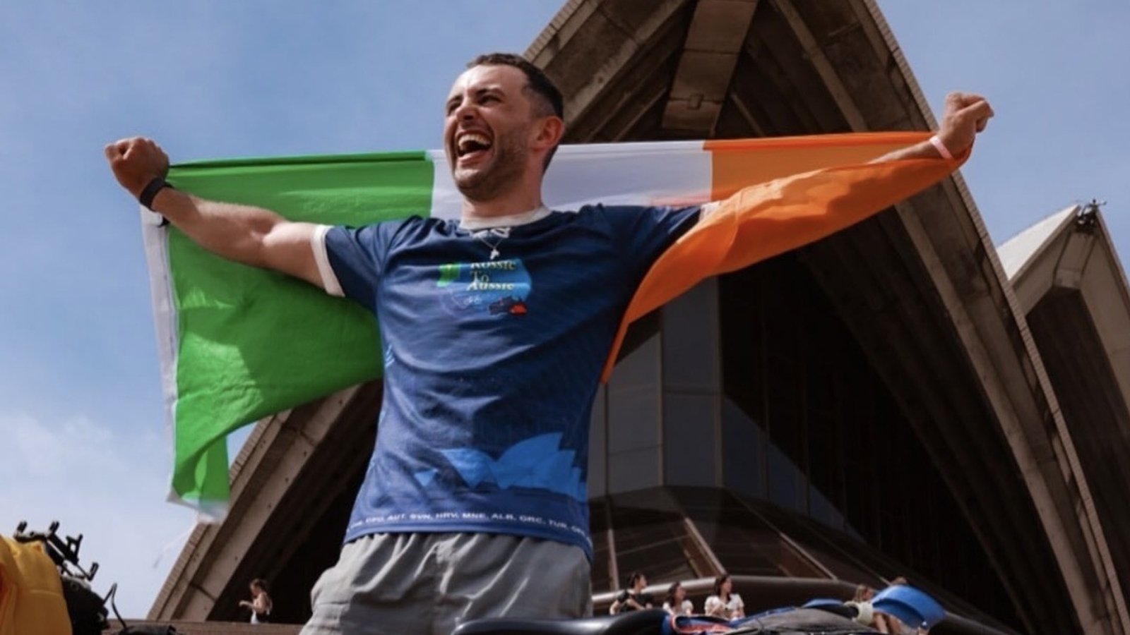 Irish man completes 30,000km charity cycle to Australia