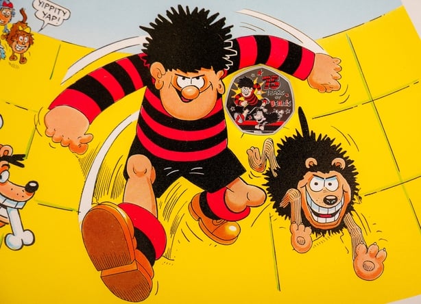 The Dennis the Menace commemorative coin