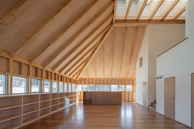 Children and Family Support Center Terra - Interior Photography, Wood, Beam