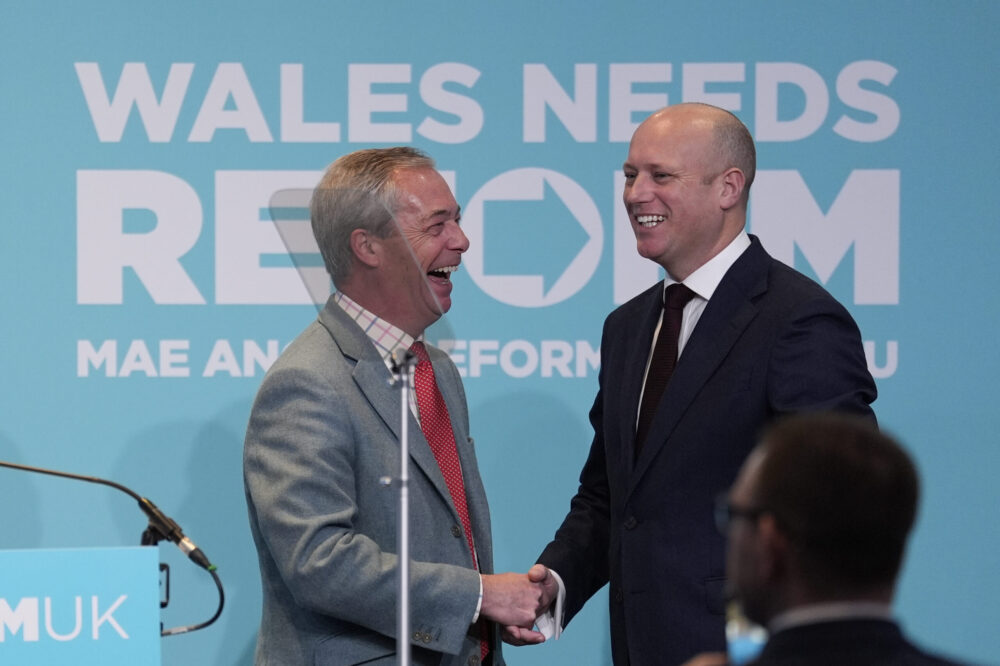Reform UK unveils Dan Thomas as Welsh leader