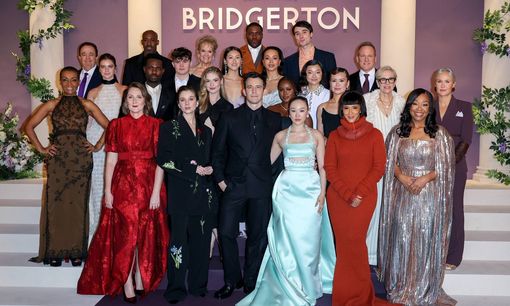 The season 4 Bridgerton premiere was held in Paris last night