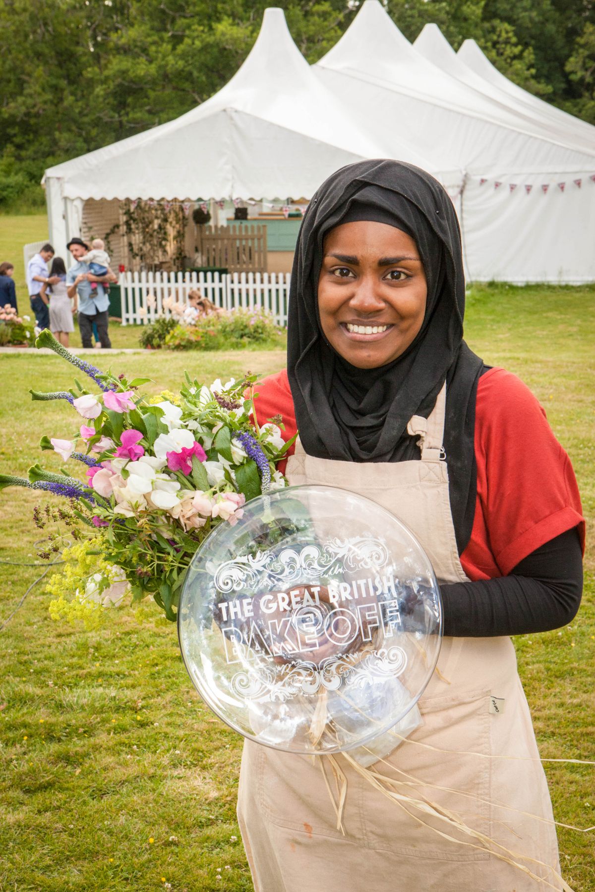 Nadiya won Bake Off in 2015