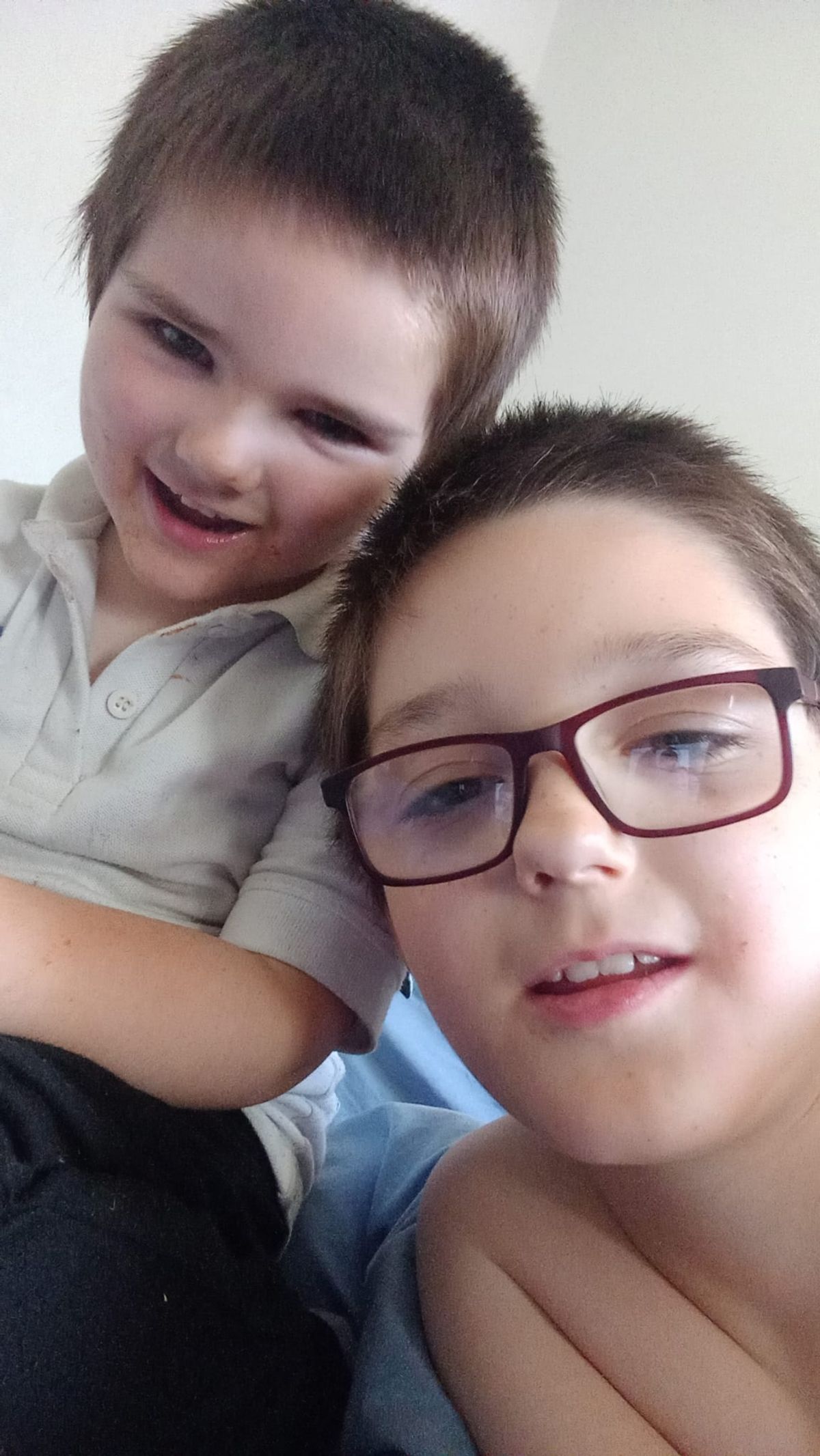 Logen and Caelum lost their dad, Bryce Jones, to cancer in 2020