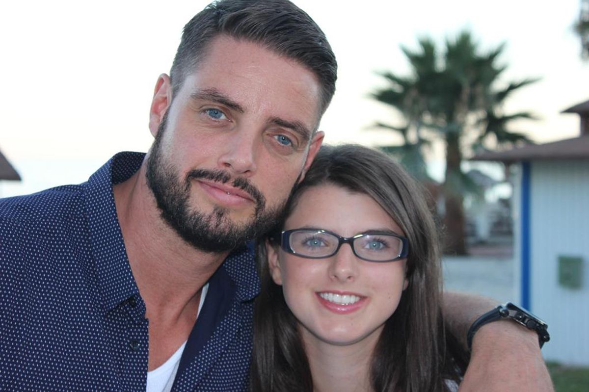 Keith Duffy with daughter Mia