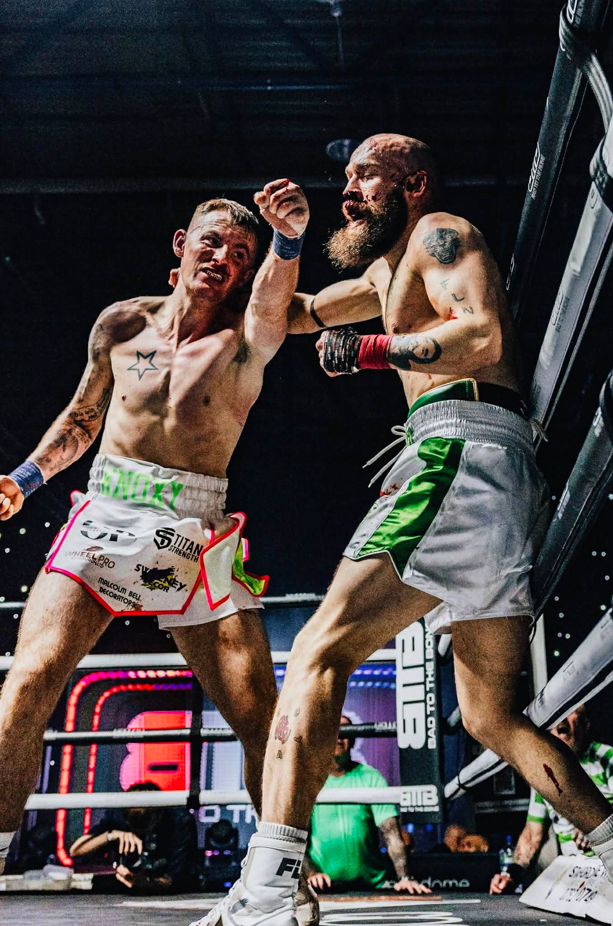 Lewis caught the bug for bare knuckle boxing after attending an event in London. 