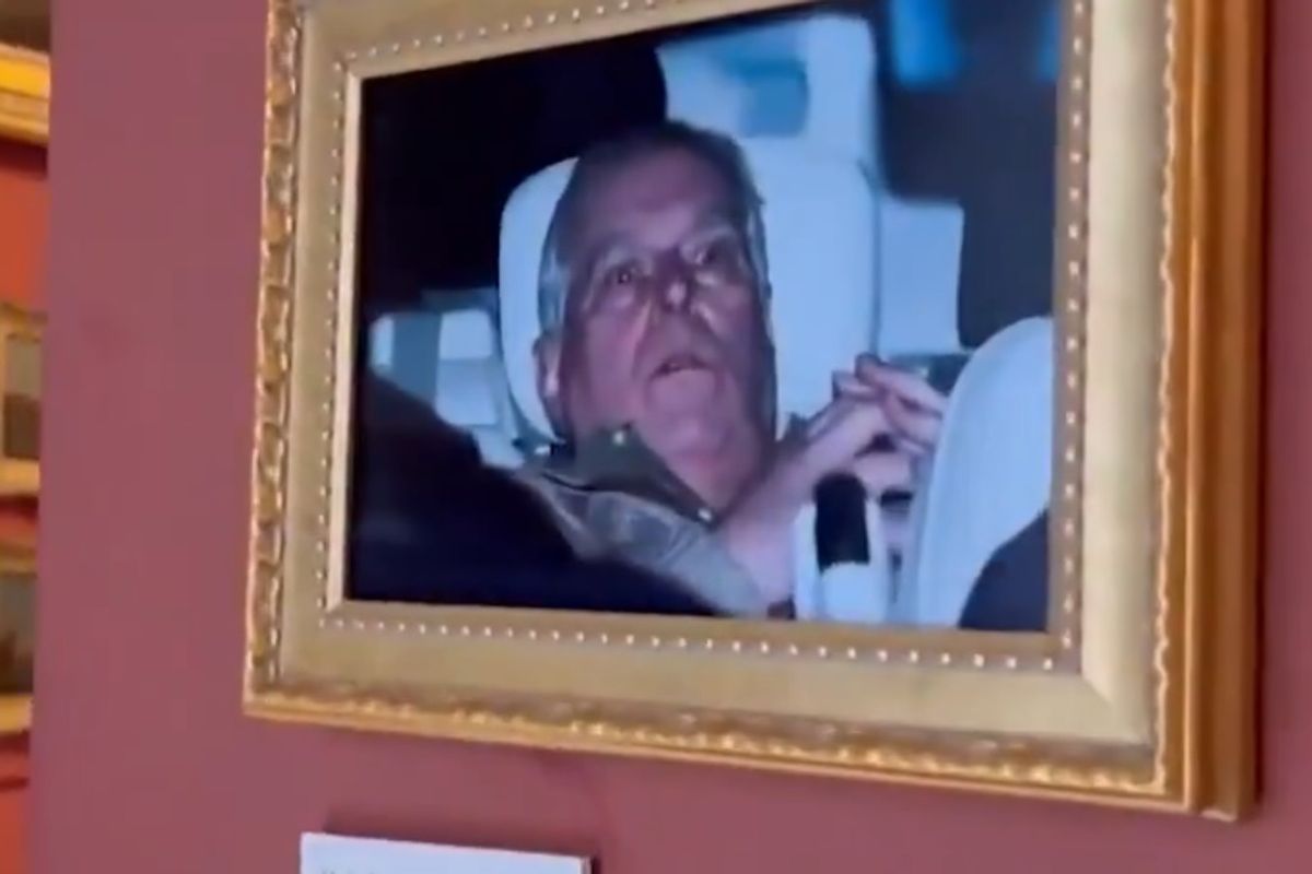 Andrew picture in the Louvre