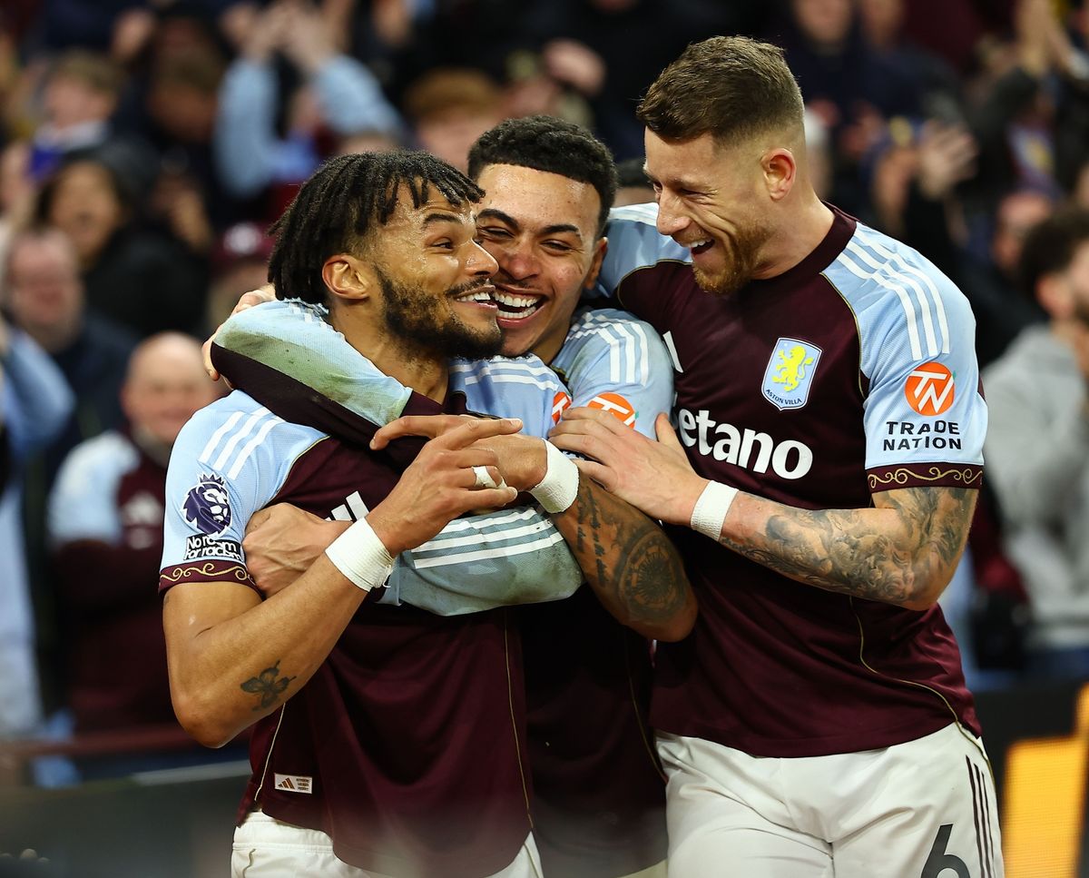Aston Villa edged past Brighton