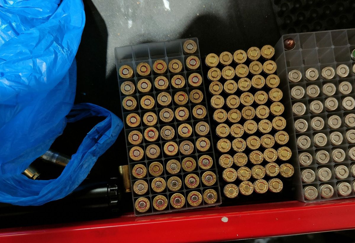 Ammo discovered in Brennan's firearm conversion factory in Kendal