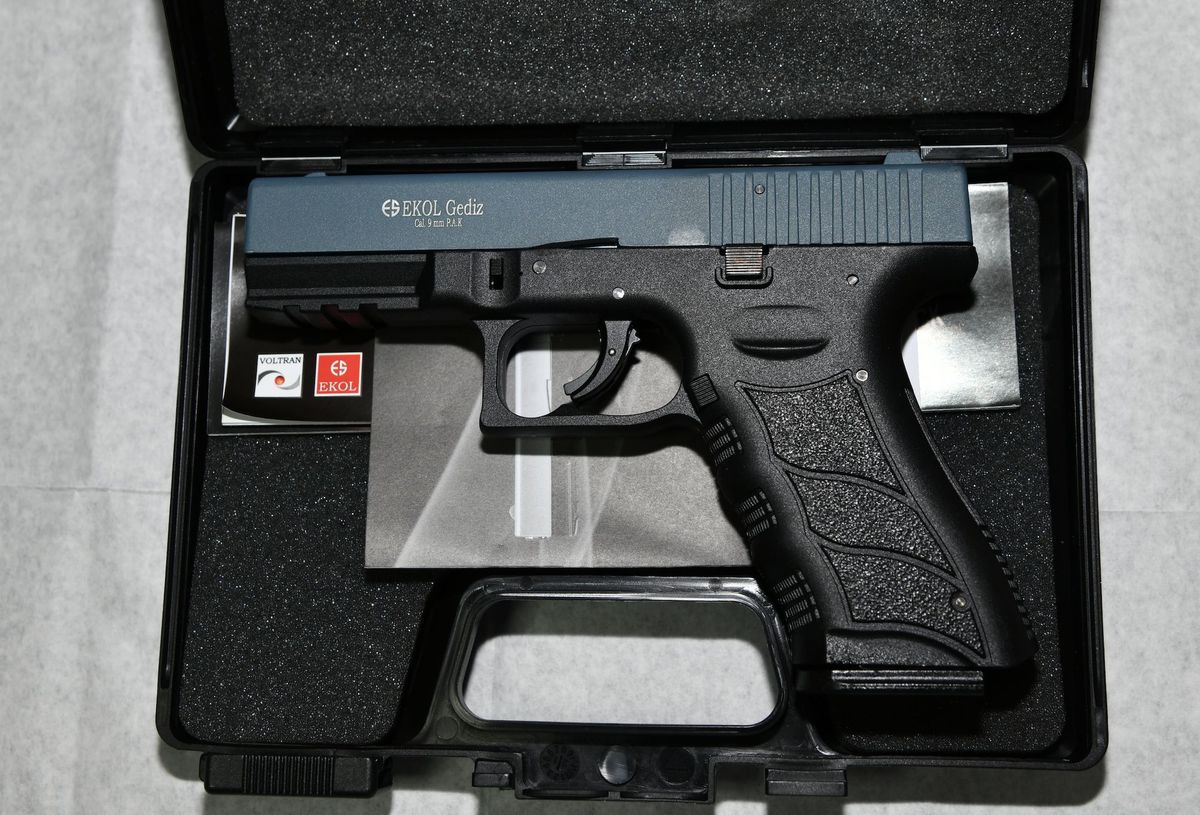 One of Brennan's Turkish-made Ekol TVBFs