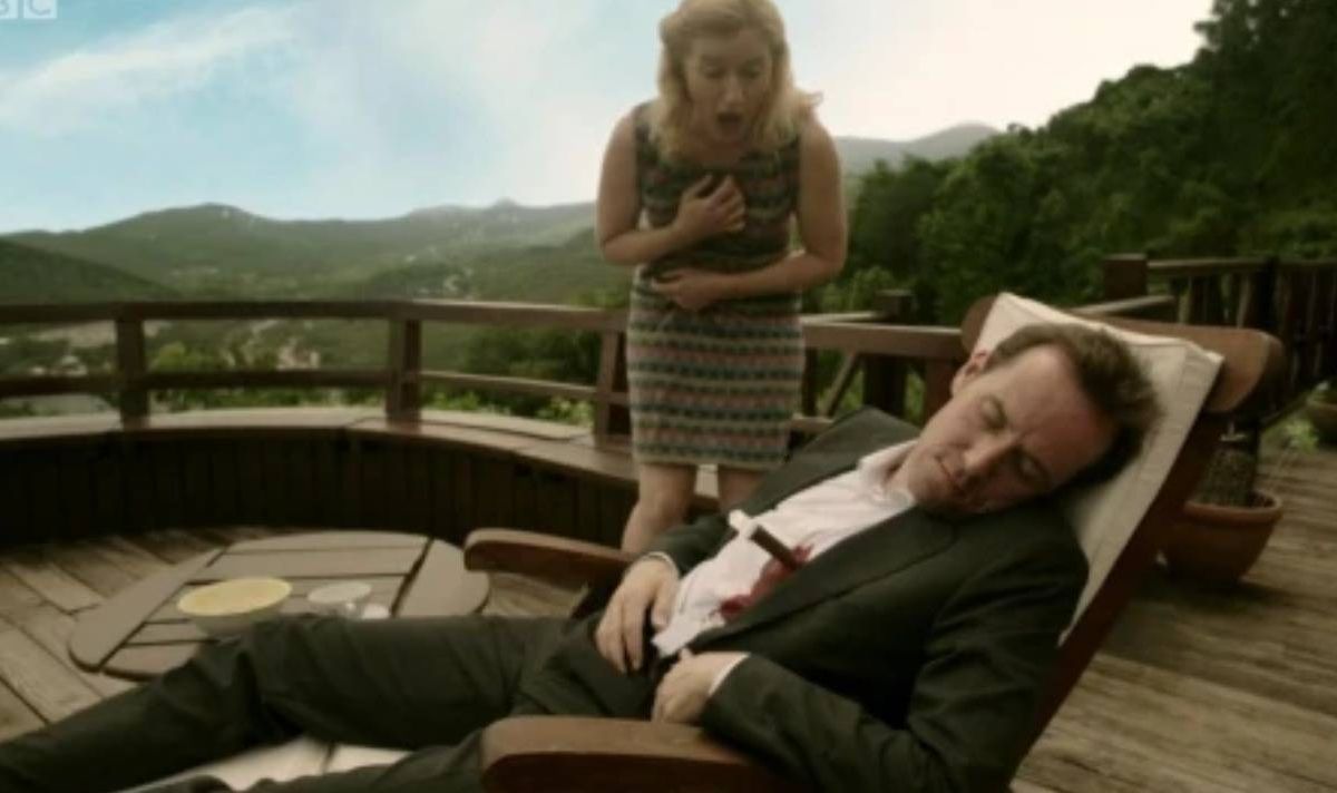 Ben's character was killed off in Death in Paradise