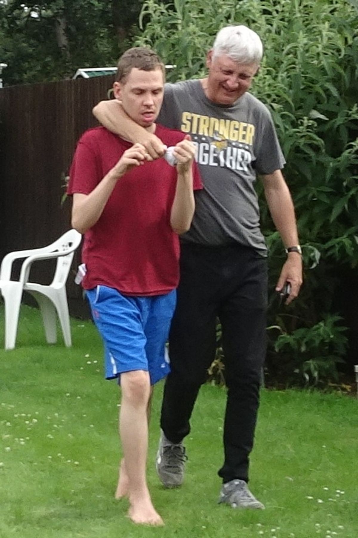 Paul Ridley is a full time unpaid carer for son Keith