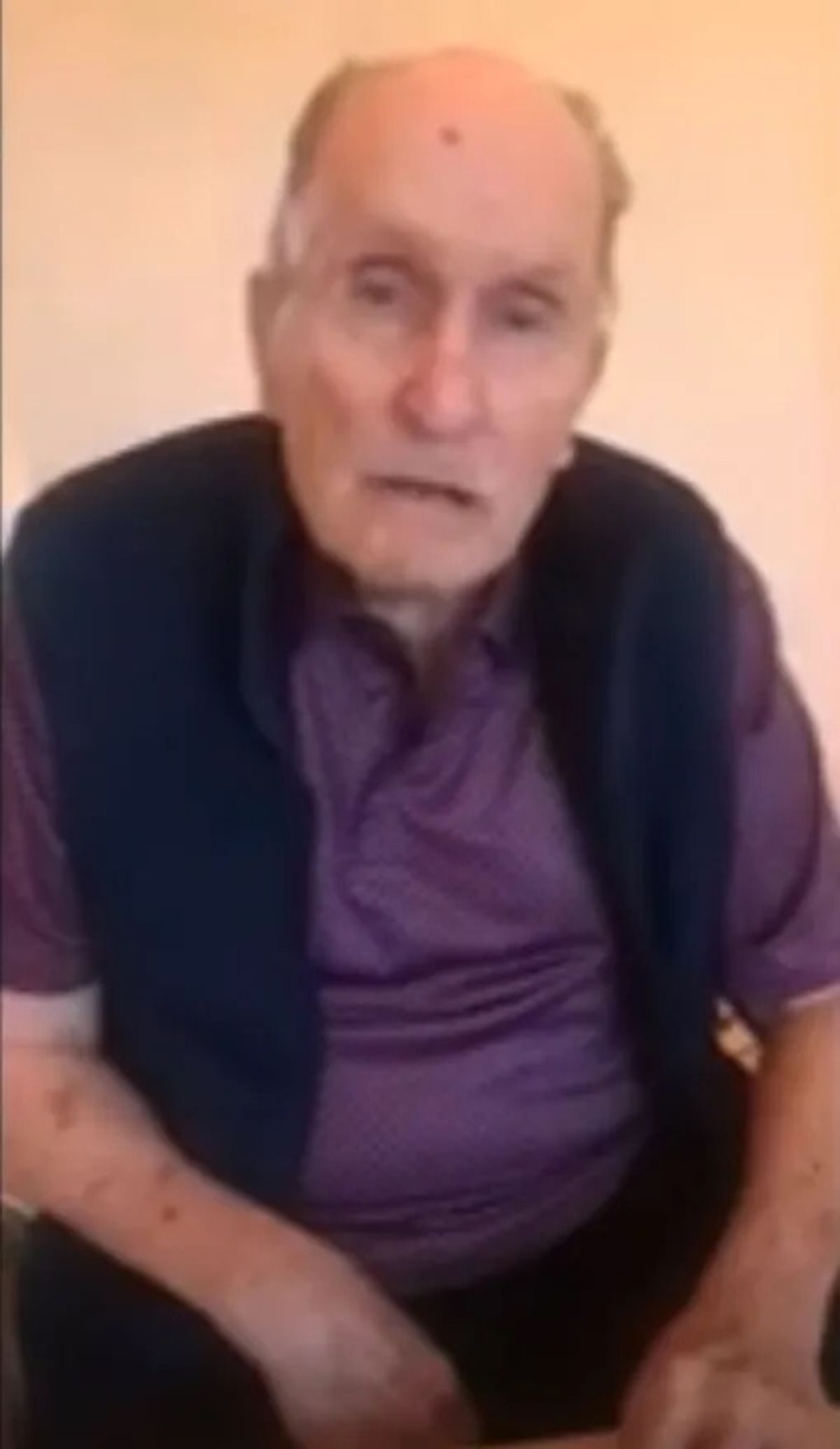 Robert Duvall in his last video upload
