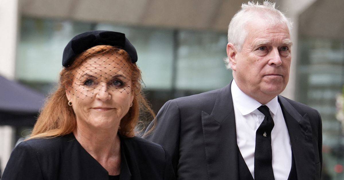 LONDON, UNITED KINGDOM - MAY 14: (EMBARGOED FOR PUBLICATION IN UK NEWSPAPERS UNTIL 24 HOURS AFTER CREATE DATE AND TIME) Princess Beatrice, Sarah Ferguson, Duchess of York and Princess Eugenie attend the wedding of Petra Palumbo and Simon Fraser, Lord Lovat at St Stephen Walbrook church on May 14, 2016 in London, England. (Photo by Max Mumby/Indigo/Getty Images)